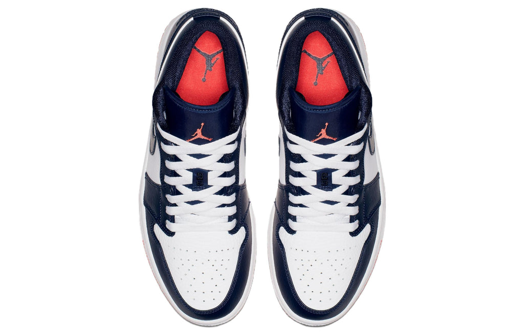 Air Jordan 1 Retro Low 'Obsidian Ember Glow' 553558-481