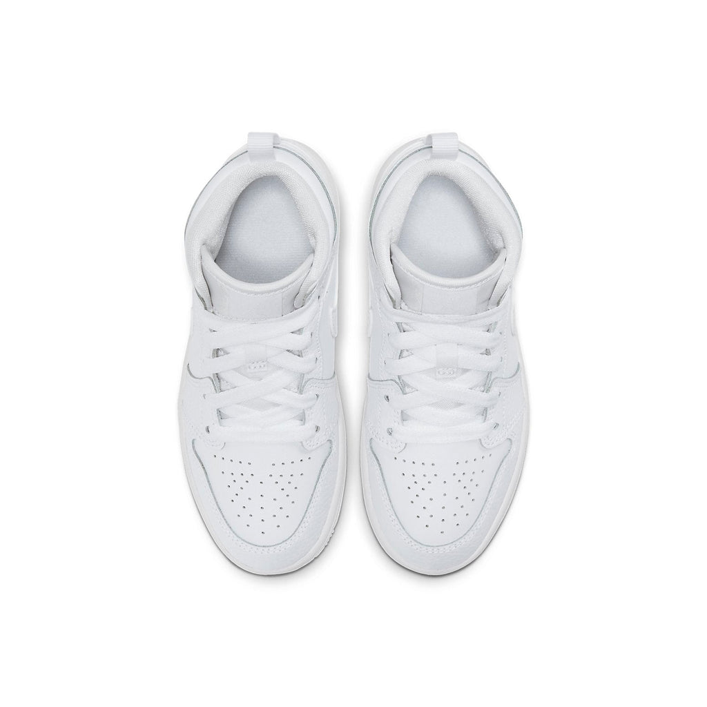 (PS) Air Jordan 1 Mid 'Triple White 2021' 640734-130