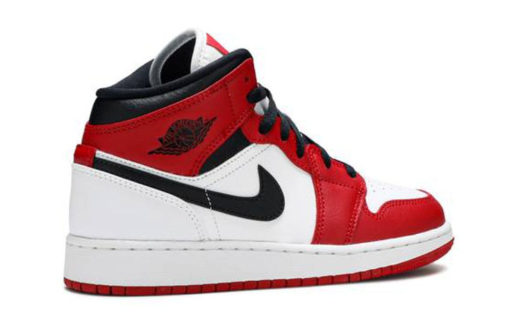 (GS) Air Jordan 1 Mid 'Chicago' 554725-173