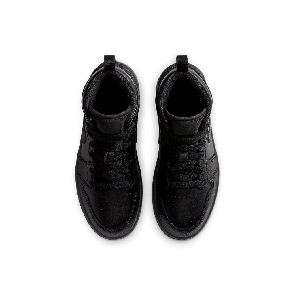 (PS) Air Jordan 1 Mid 'Triple Black' 640734-091