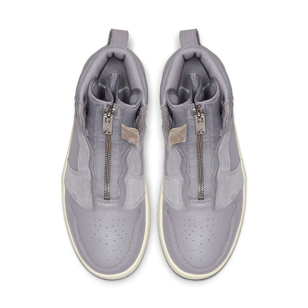 (WMNS) Air Jordan 1 High Zip 'Grey Light Ivory Light Purple' AQ3742-002