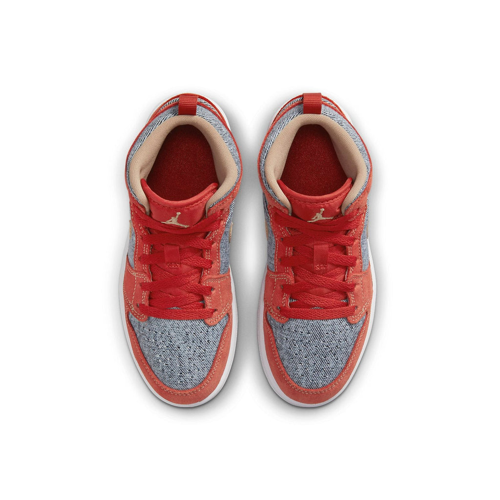 (PS) Air Jordan 1 Mid SE 'Denim Red' DM4383-600