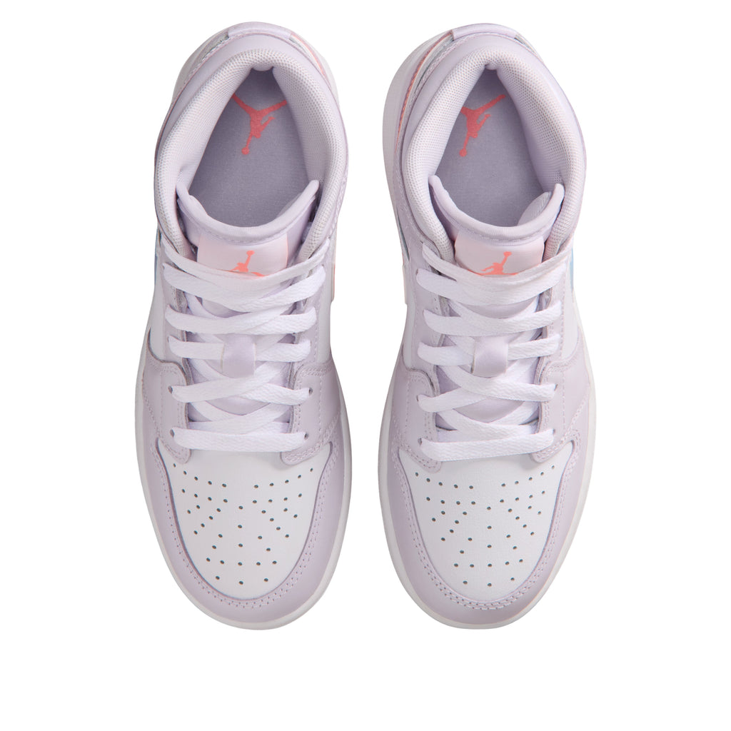 (GS) Air Jordan 1 Mid 'Barely Grape White' IM4419-500