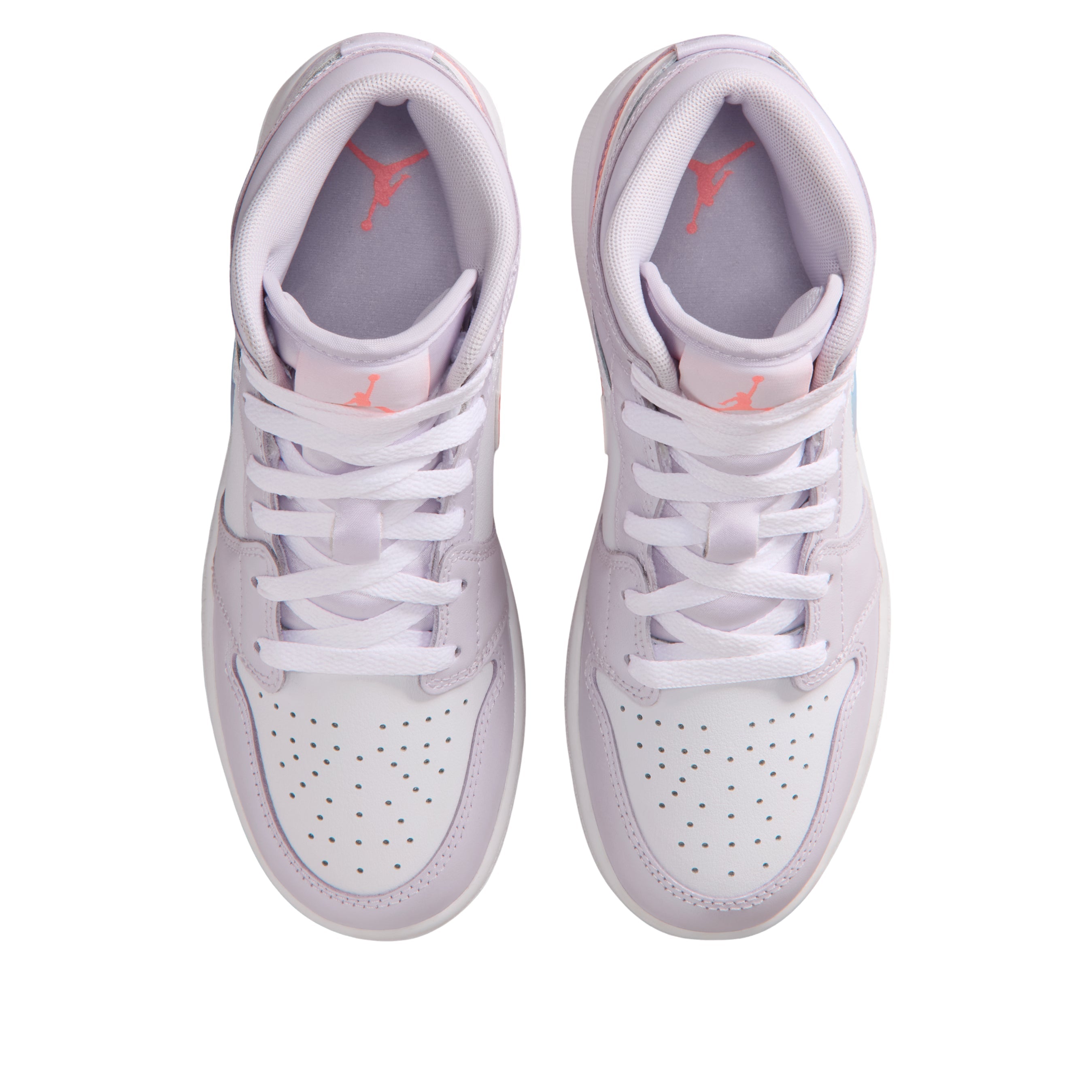 (GS) Air Jordan 1 Mid 'Barely Grape White' IM4419-500