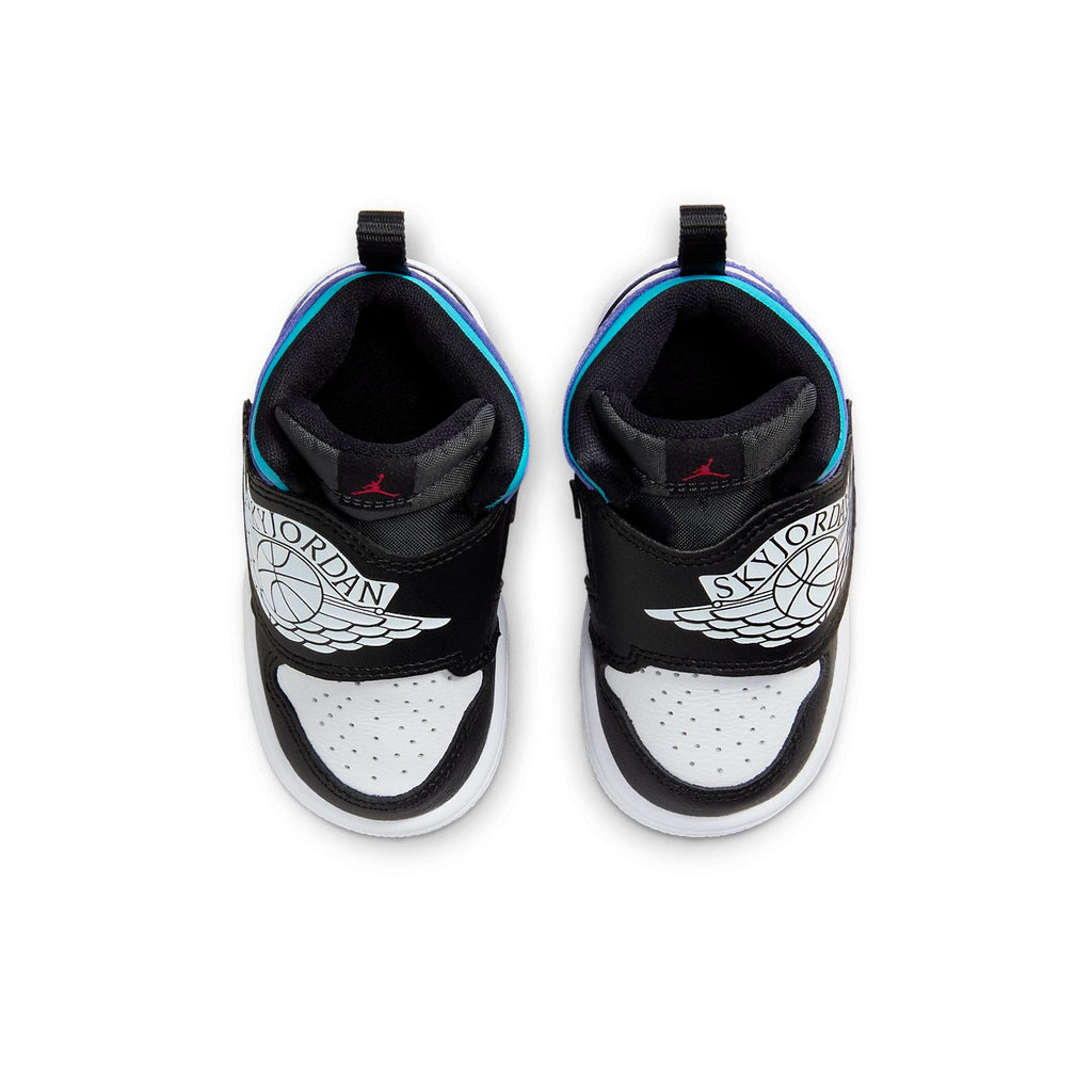 (TD) Jordan Air Jordan 1 Sky 'Black White Blue' BQ7196-154