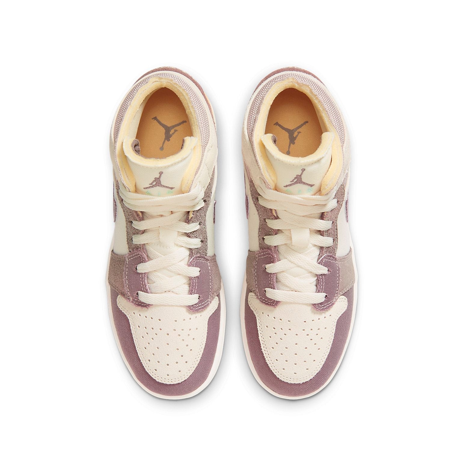 (GS) Air Jordan 1 Mid SE Craft 'Inside Out - Taupe Haze' DZ4466-102