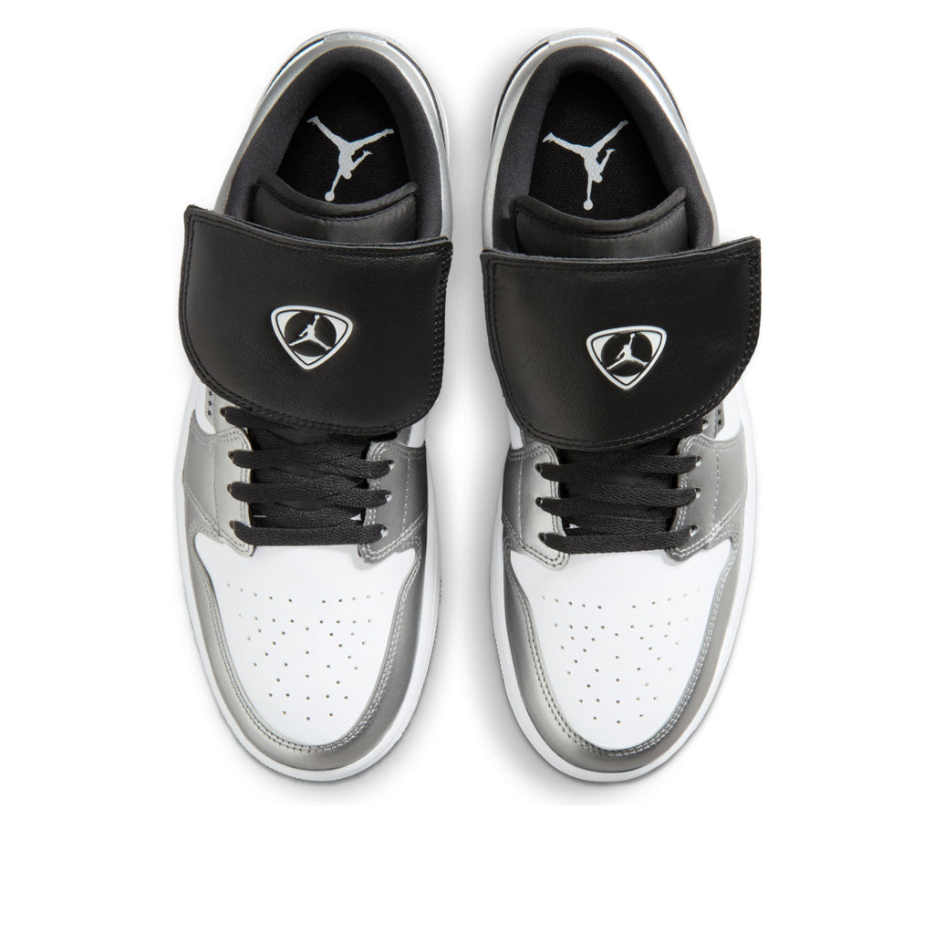 Air Jordan 1 Low SE 'Metallic Silver Tiempo' IR2278-100