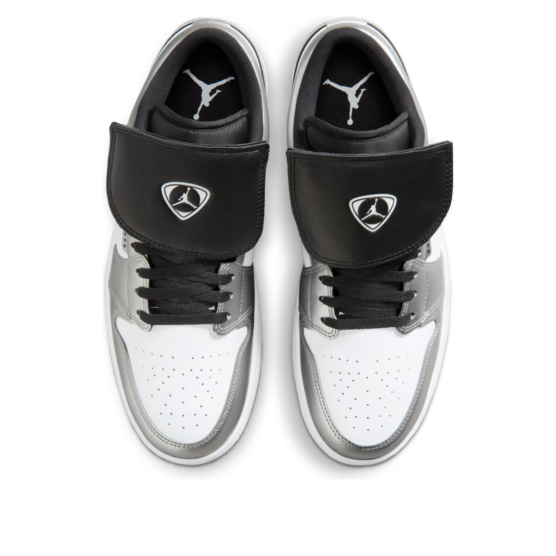 Air Jordan 1 Low SE 'Metallic Silver Tiempo' IR2278-100
