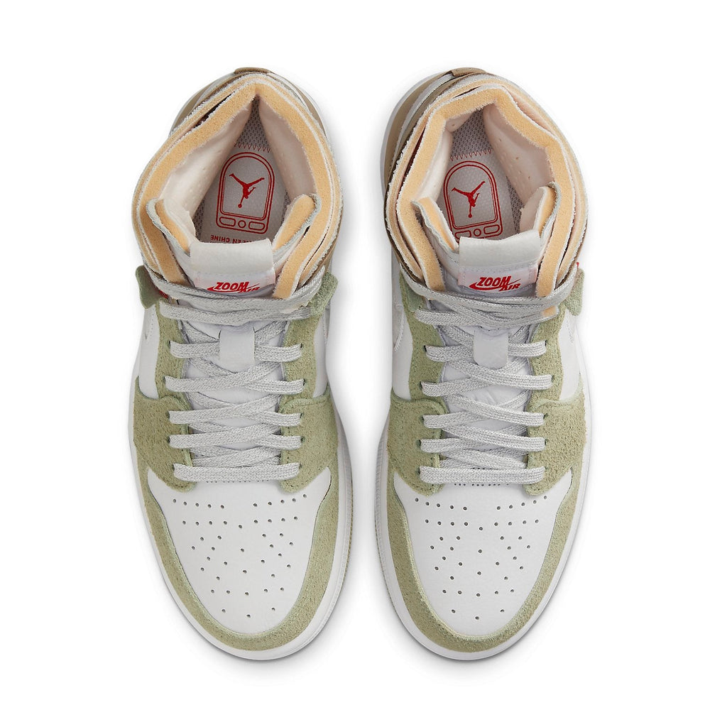 (WMNS) Air Jordan 1 High Zoom Comfort 'Olive Aura' CT0979-102