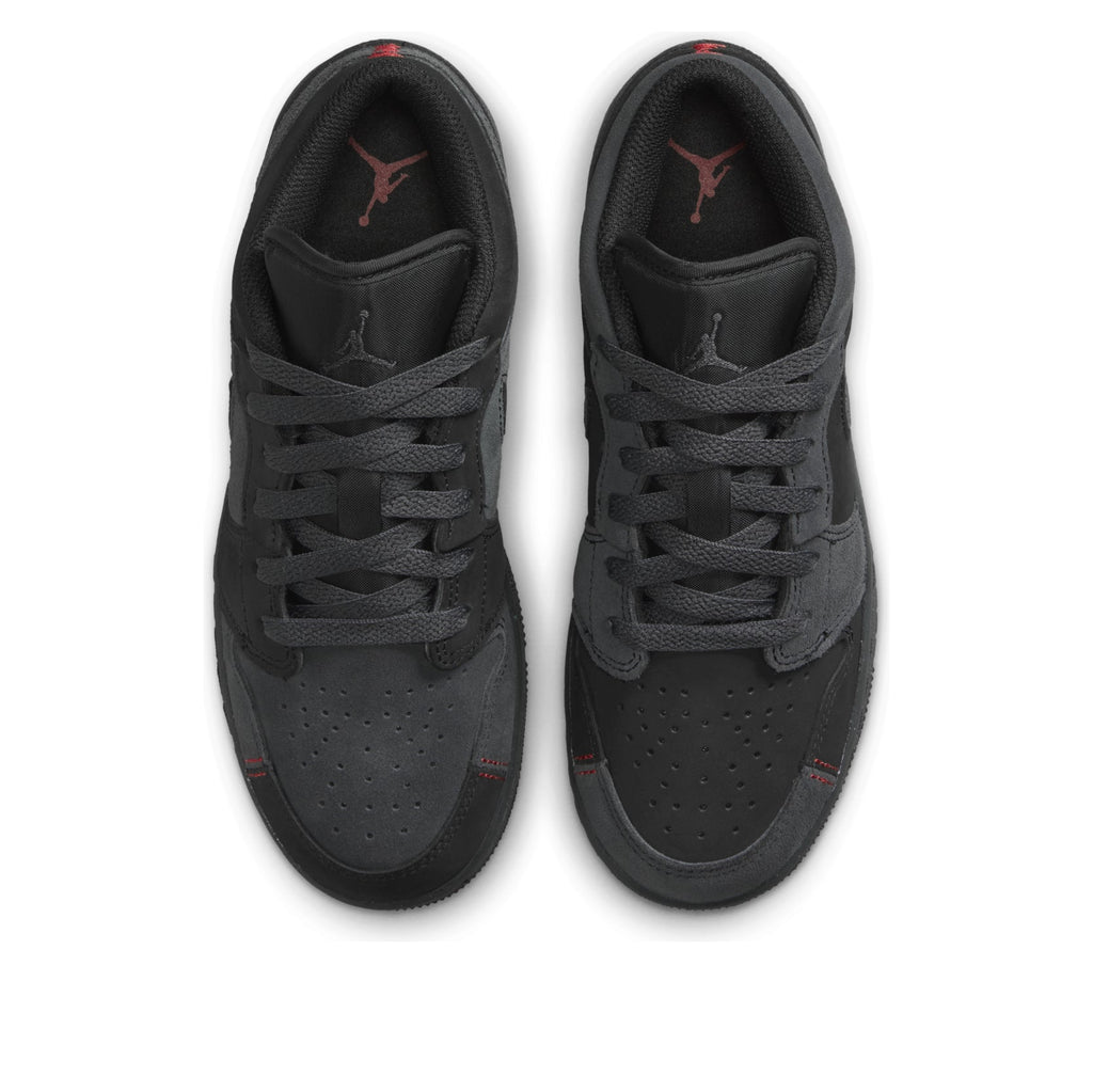 (GS) Air Jordan 1 Low SE Craft 'Dark Smoke Red' FQ7757-001