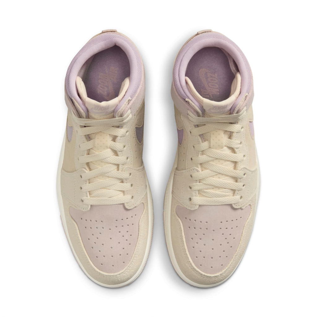 (WMNS) Air Jordan 1 High Zoom Air CMFT 2 'Muslin Plum Chalk' DV1305-100