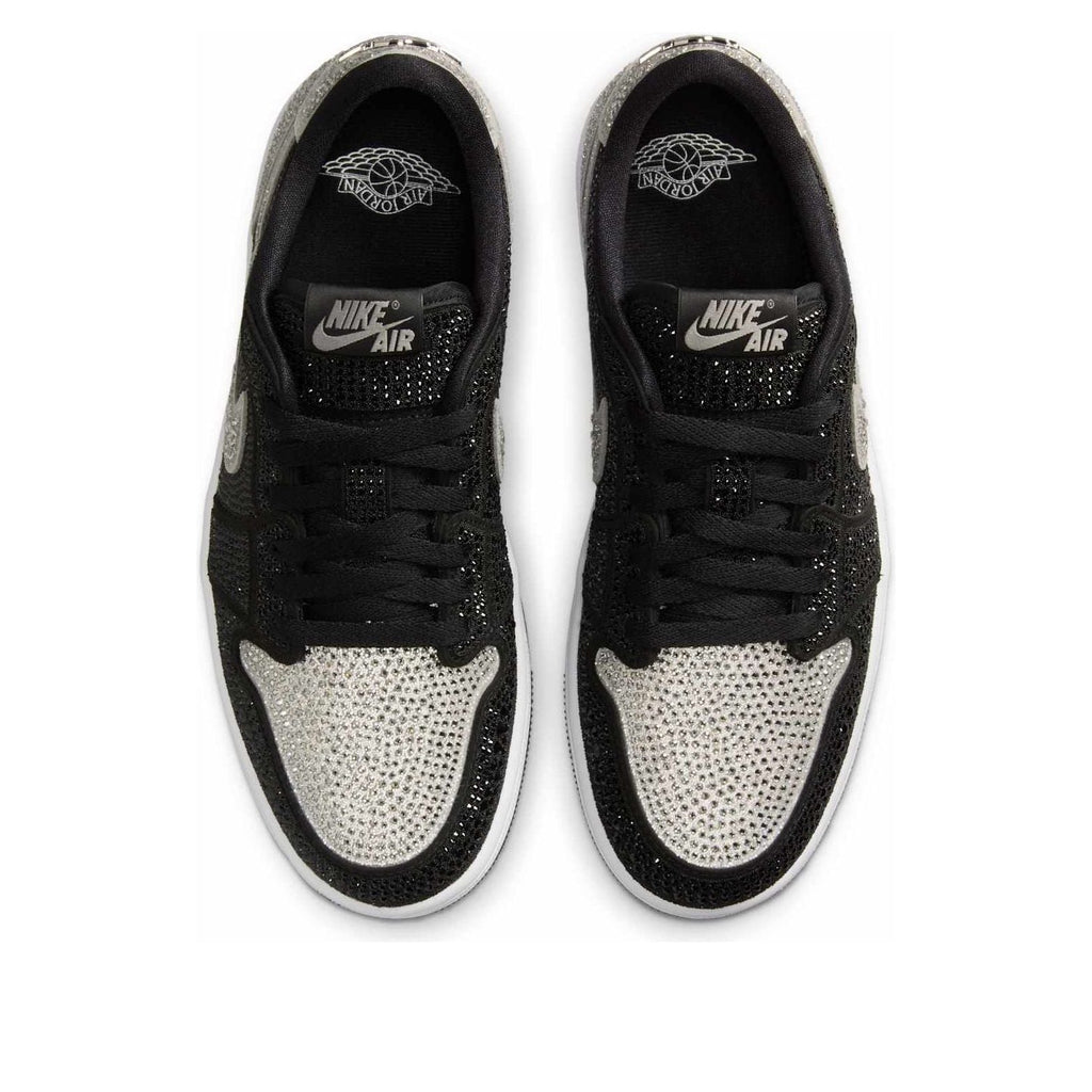 (WMNS) Air Jordan 1 Retro Low OG x Swarovski 'Stealth' HM9208-001