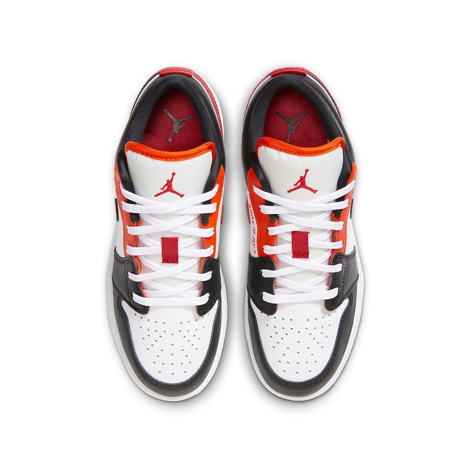 (GS) Air Jordan 1 Low 'Flaming Swoosh - Gym Red' FJ7222-101