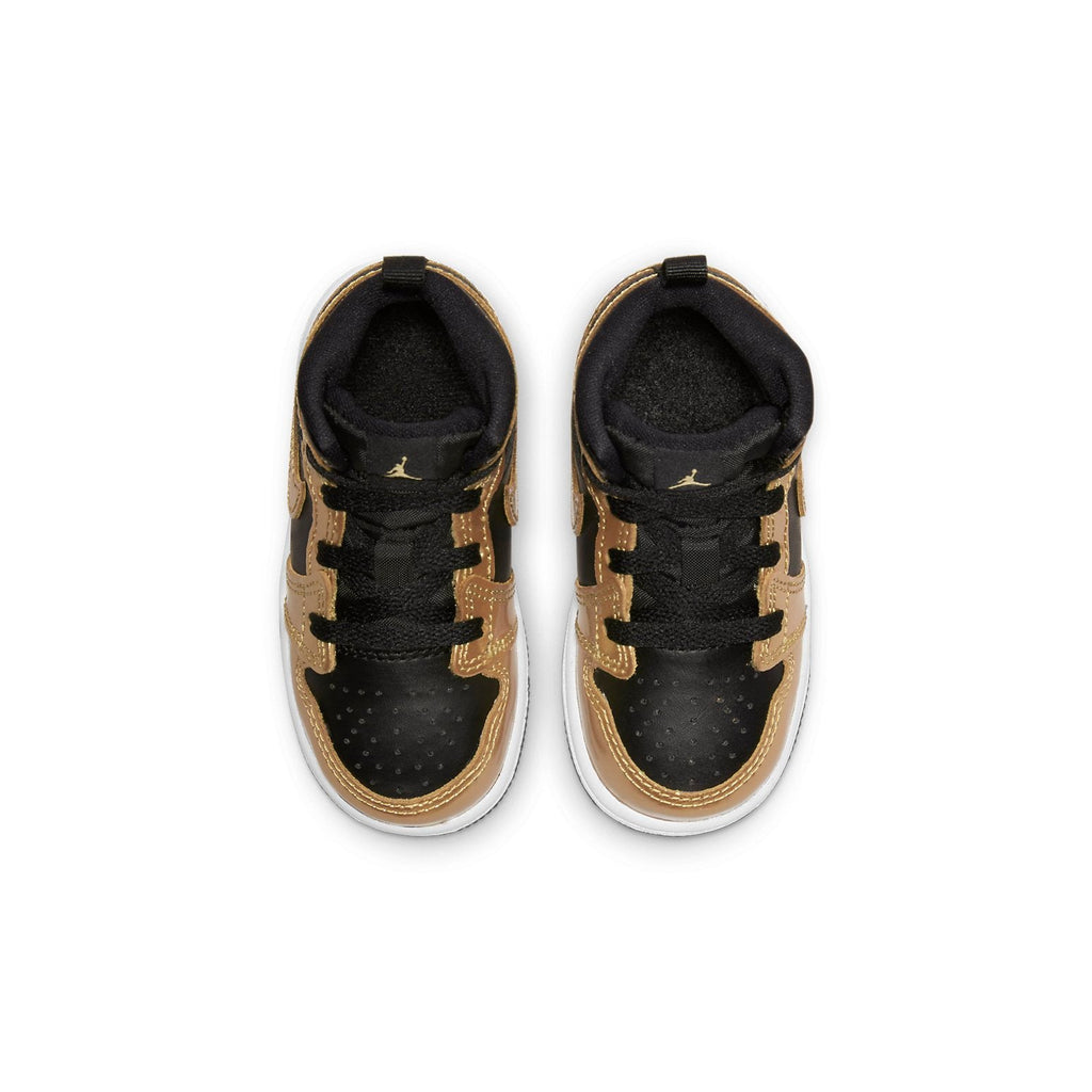 (TD) Air Jordan 1 Mid SE 'Metallic Gold Black' DR6969-071