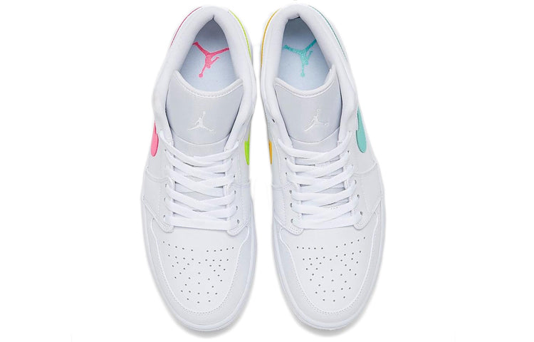 Air Jordan 1 Low 'White Multi-Color' CW7033-100