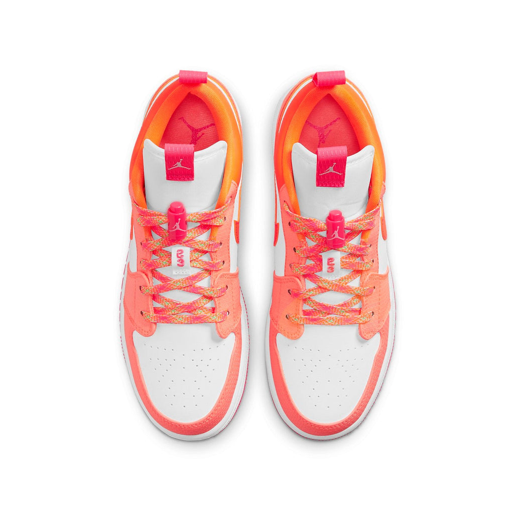 (GS) Air Jordan 1 Low Utility 'Crimson Pulse' DJ0530-801