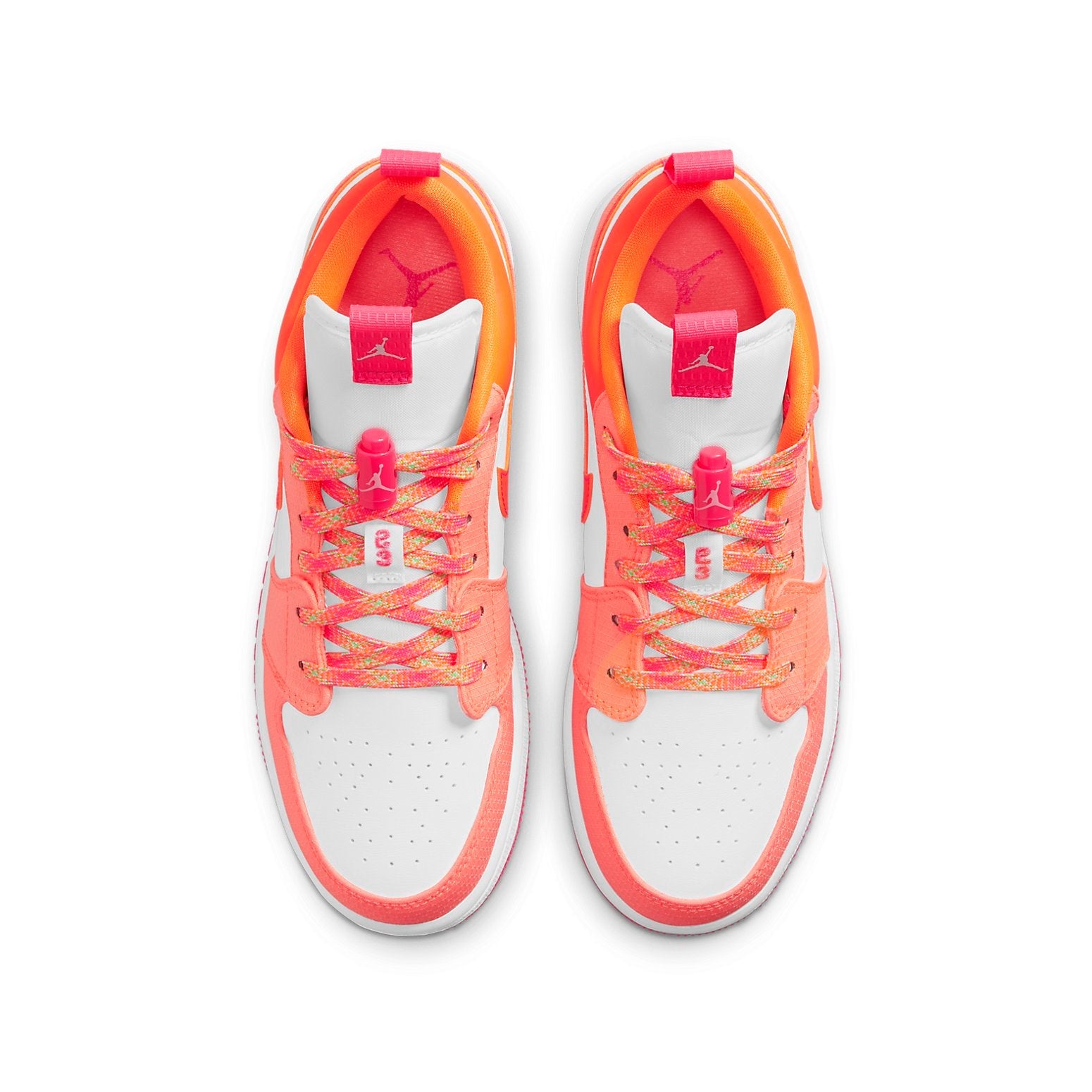 (GS) Air Jordan 1 Low Utility 'Crimson Pulse' DJ0530-801