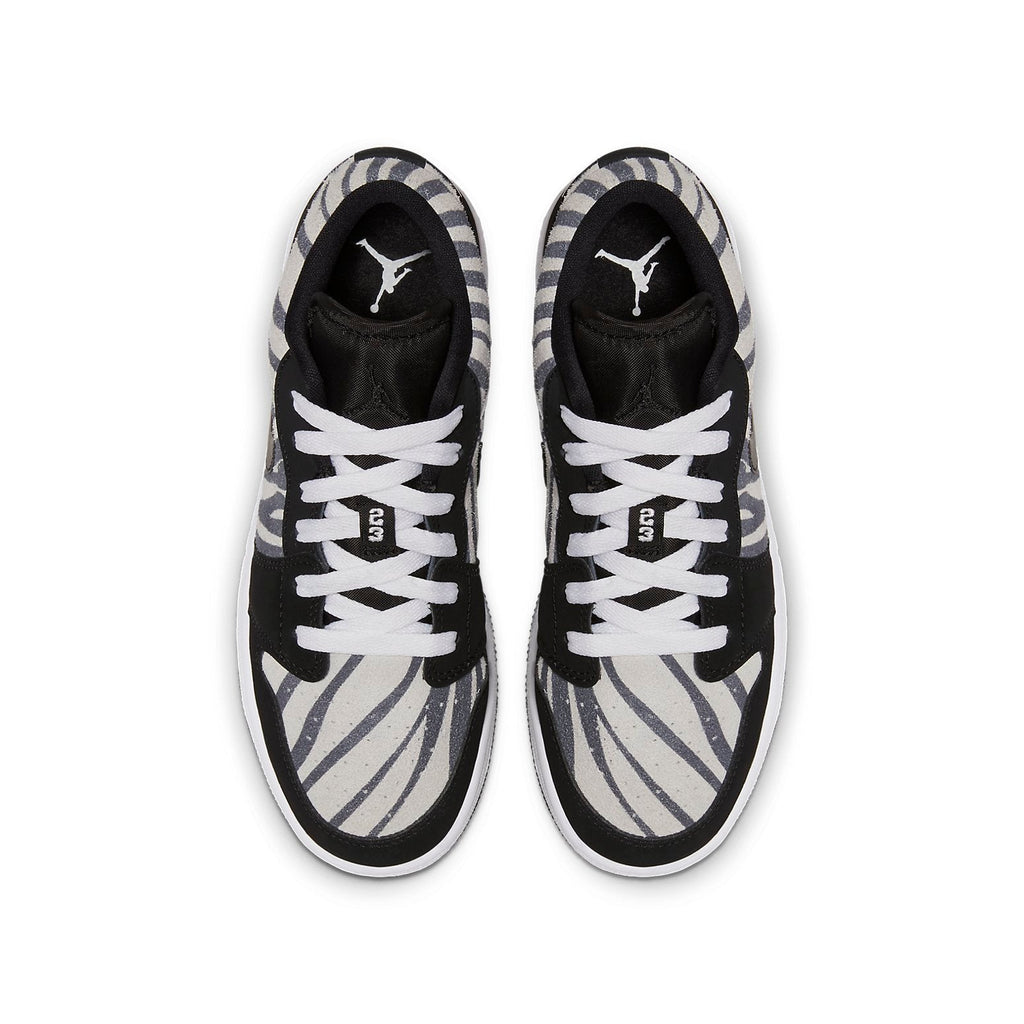 (GS) Air Jordan 1 Low 'Zebra' 553560-057