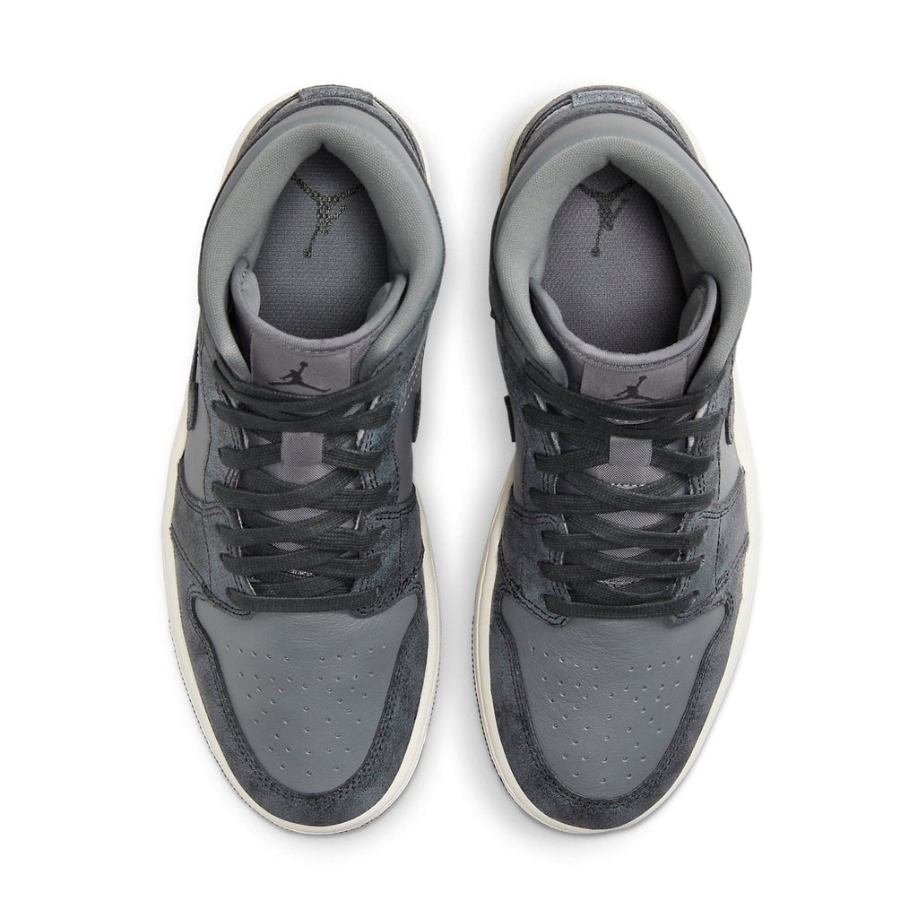 (WMNS) Air Jordan 1 Mid 'Distressed Smoke Grey' FJ3448-001