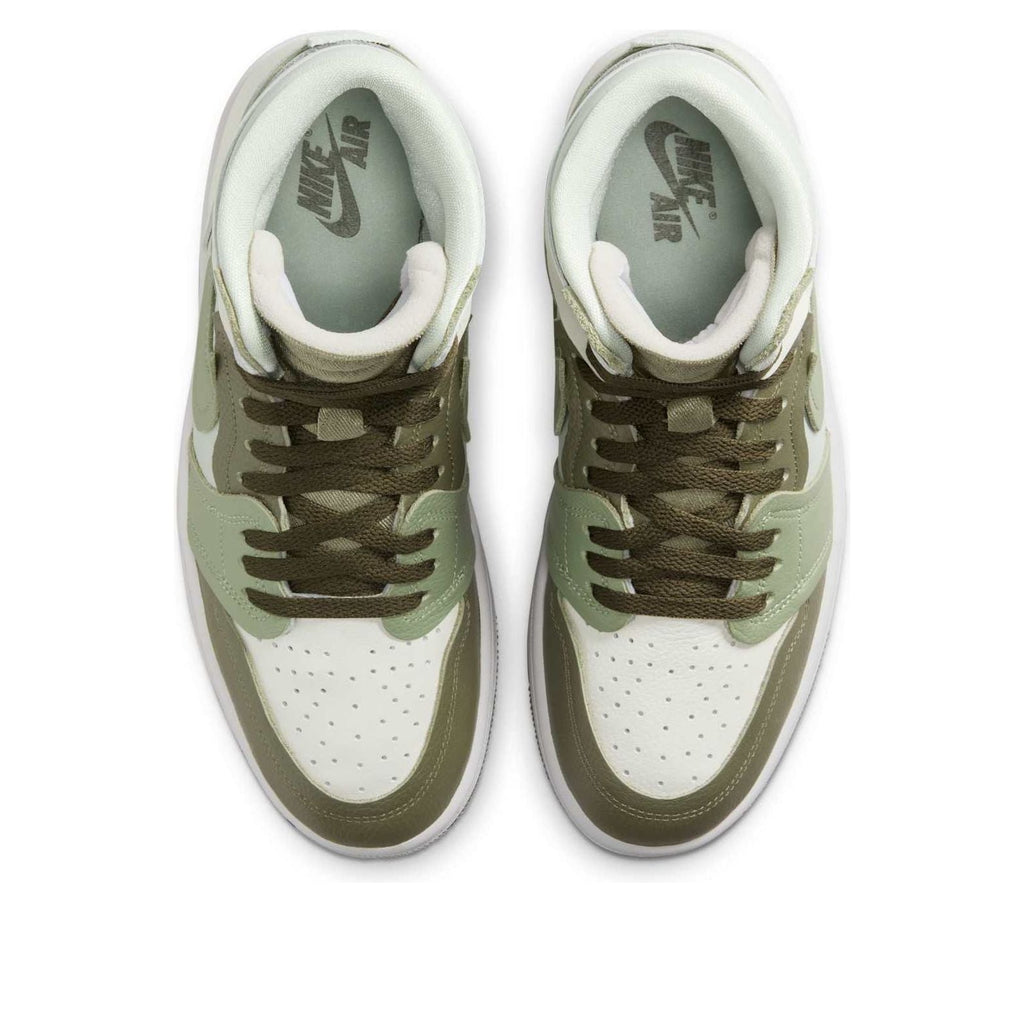 (WMNS) Air Jordan 1 High Method of Make 'Medium Olive Seafoam' FB9891-201