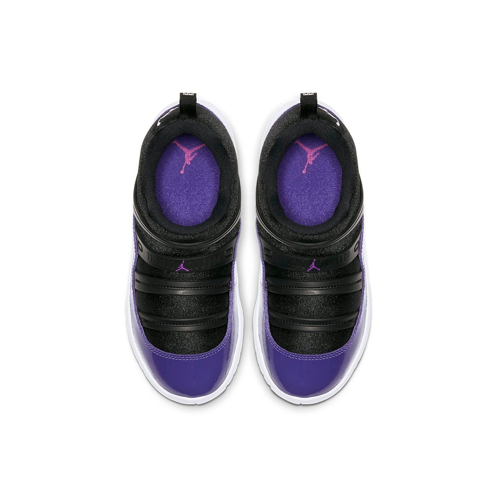 (PS) Air Jordan 11 Retro Little Flex 'Black Court Purple' BQ7101-005