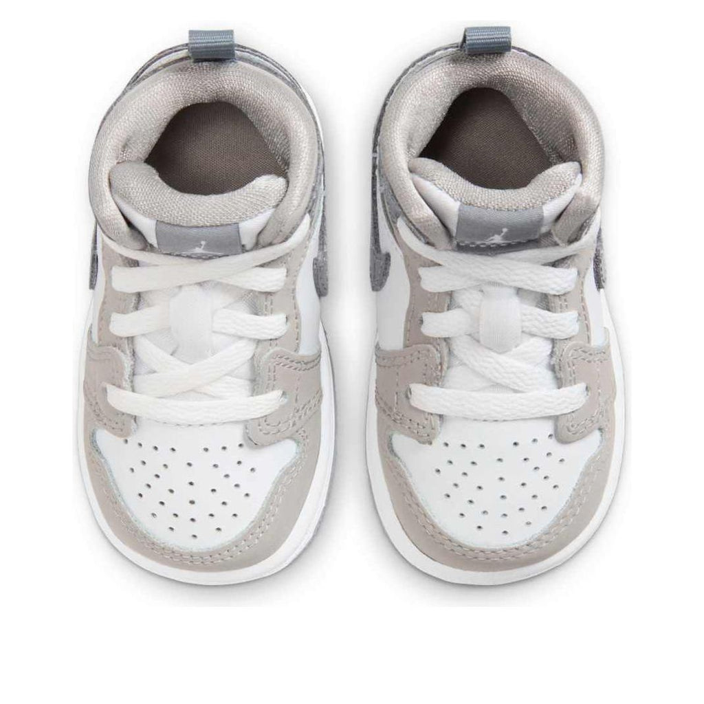(TD) Air Jordan 1 Mid SE 'White Medium Grey Cool Grey' HF3195-100