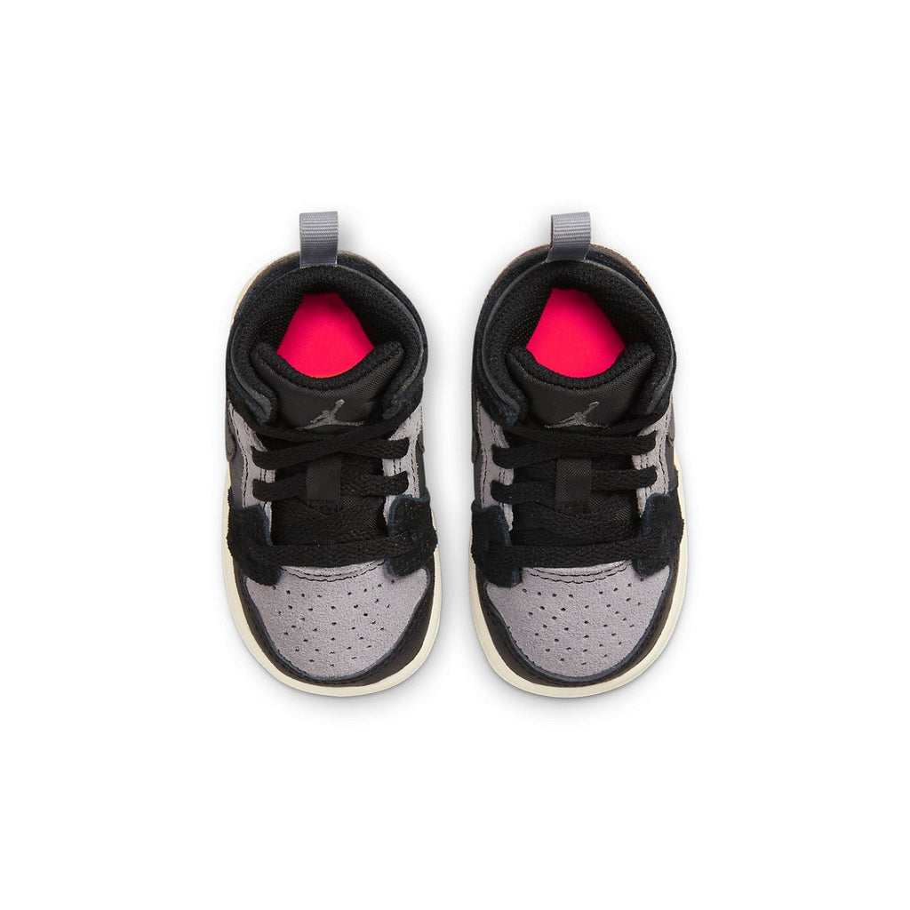 (TD) Air Jordan 1 Mid SE Craft 'Inside Out - Black' DV0437-001