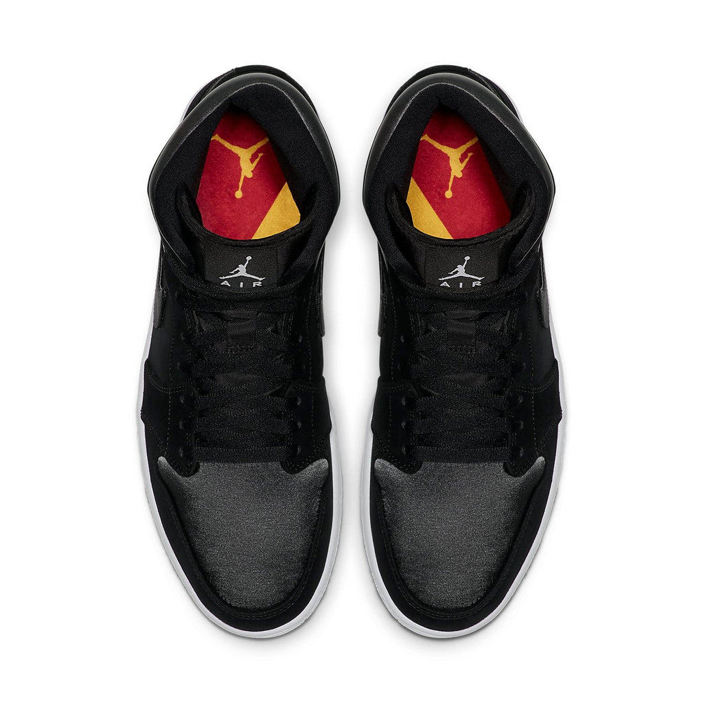 Air Jordan 1 Mid SE Nylon 'Black Grey' 852542-012
