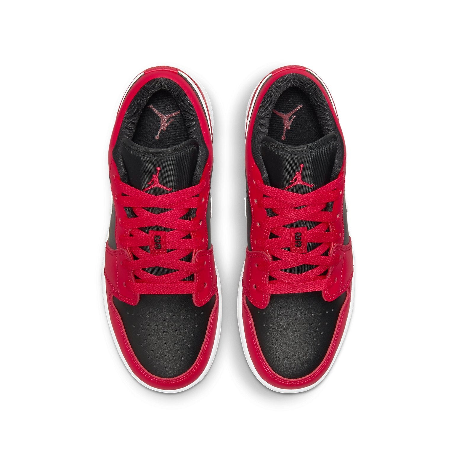 (GS) Air Jordan 1 Low 'Black Very Berry' 553560-061