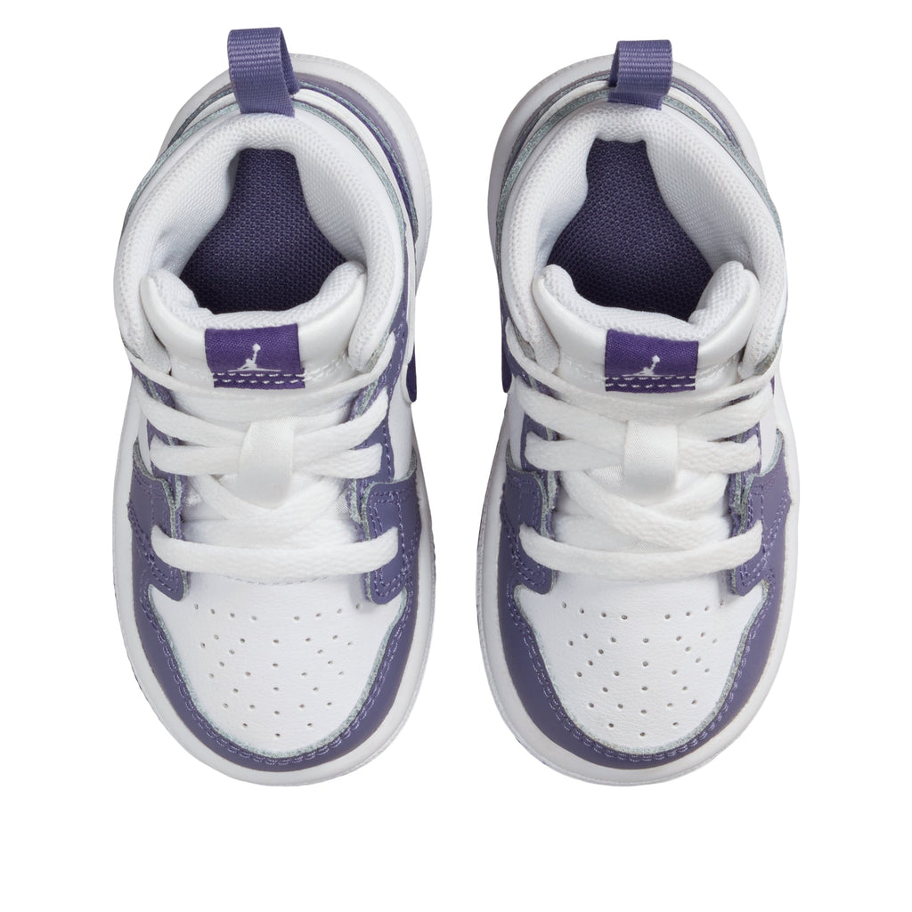 (TD) Air Jordan 1 Mid 'Dusty Amethyst White Court Purple' DQ8425-500