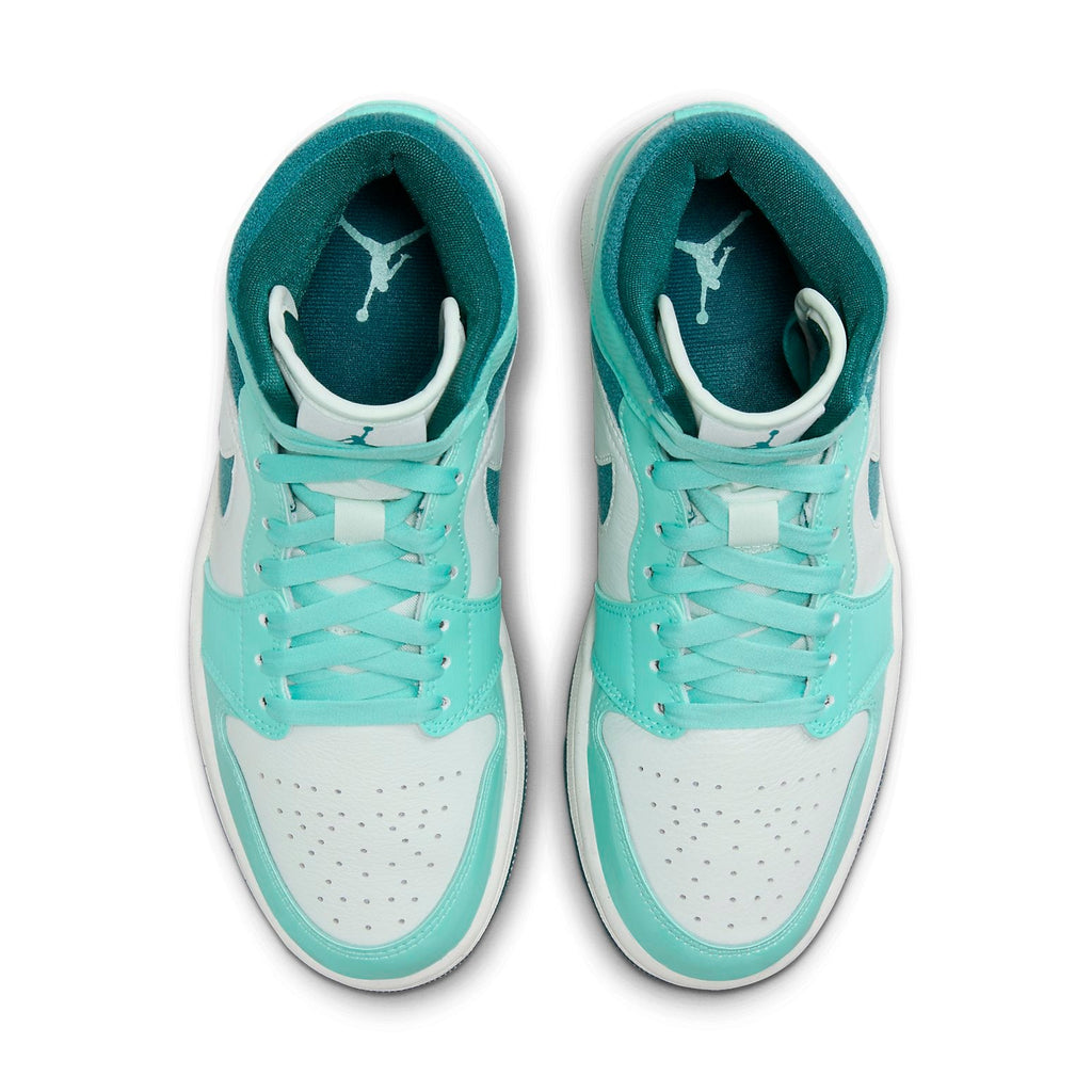 (WMNS) Air Jordan 1 Mid 'Bleached Turquoise' DZ3745-300
