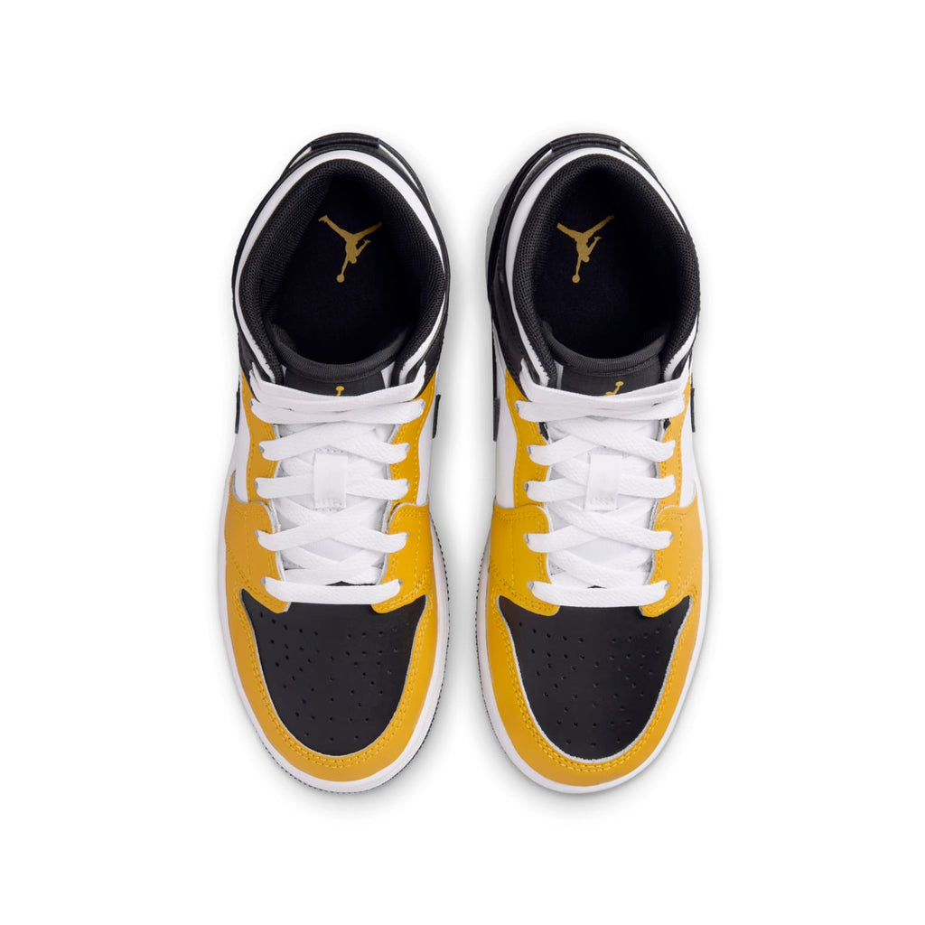 (GS) Air Jordan 1 Mid 'Yellow Ochre' DQ8423-701