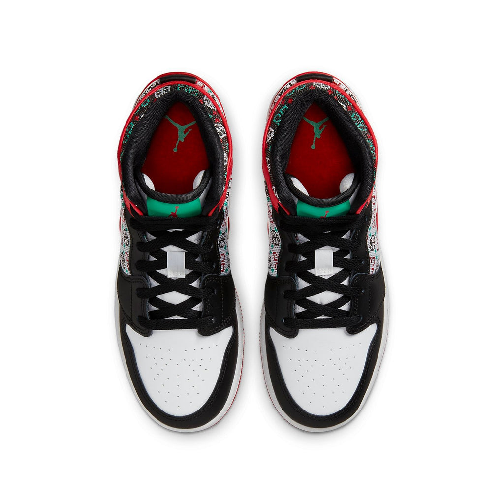 (GS) Air Jordan 1 Mid SE 'Ugly Christmas Sweater' DM1208-150