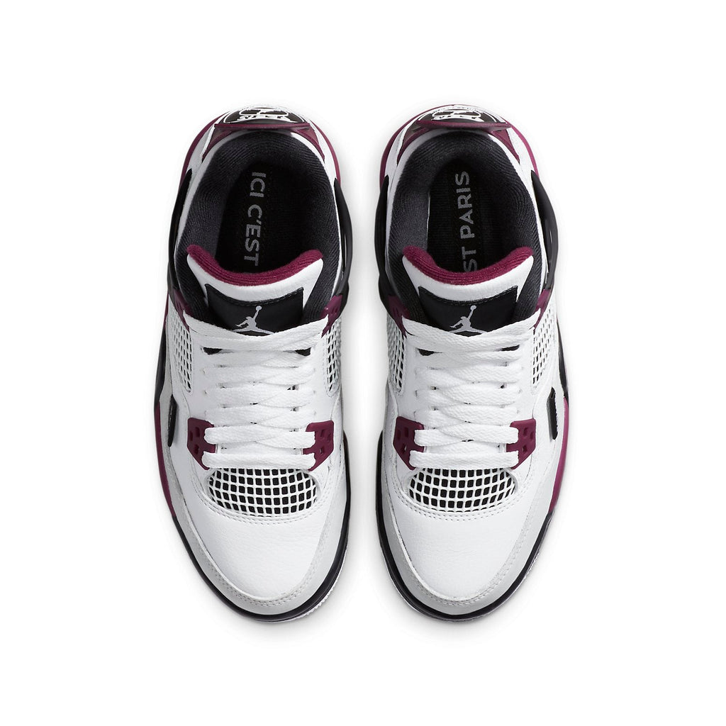 (GS) Air Jordan 4 Retro x Paris Saint-Germain 'Bordeaux' CZ6509-100