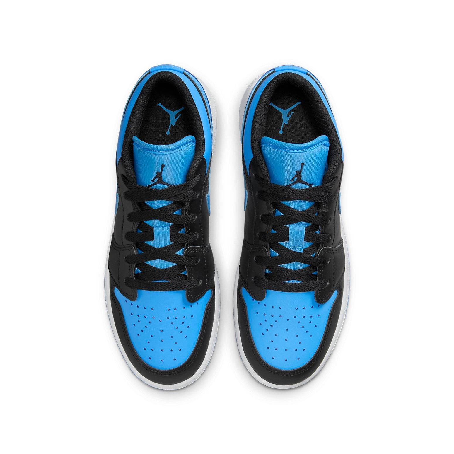 (GS) Air Jordan 1 Low 'Black University Blue' 553560-041
