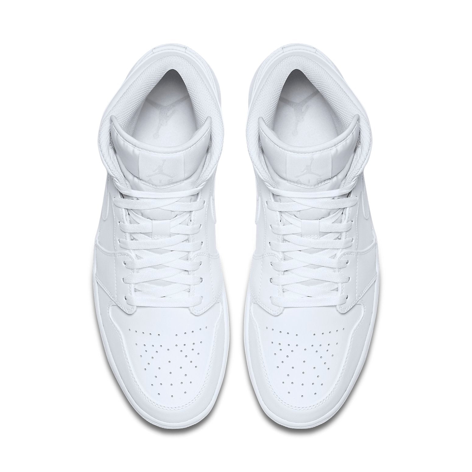 Air Jordan 1 Retro Mid 'White Pure Platinum' 554724-104