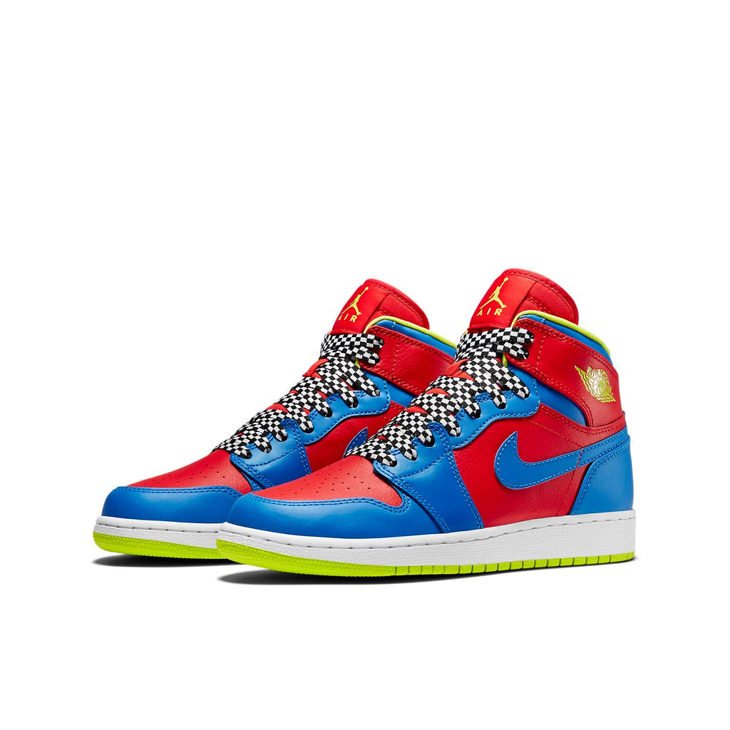 (GS) Air Jordan 1 Retro High 'Racing Pack' 705300-615