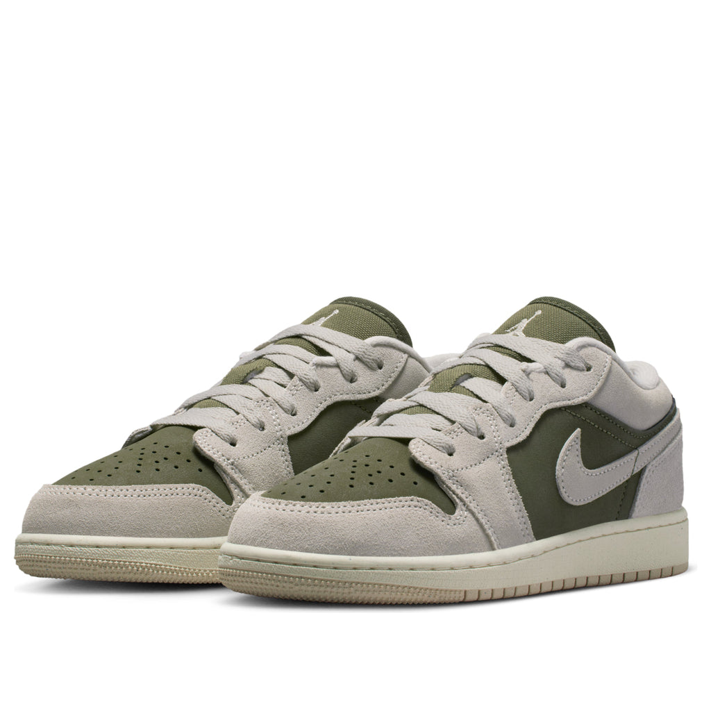 (GS) Air Jordan 1 Low SE 'Medium Olive Sail' HV4396-201