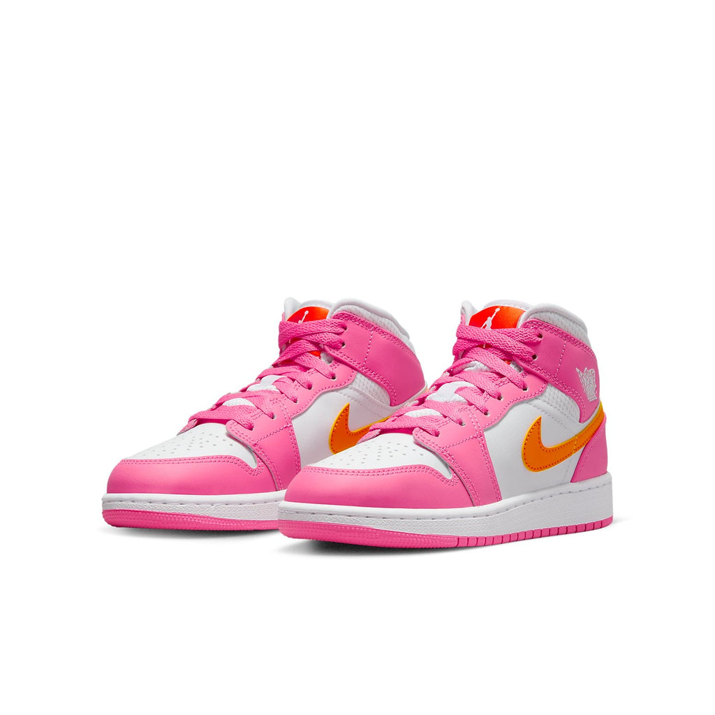 (GS) Air Jordan 1 Mid 'Pinksicle Orange' DX3240-681
