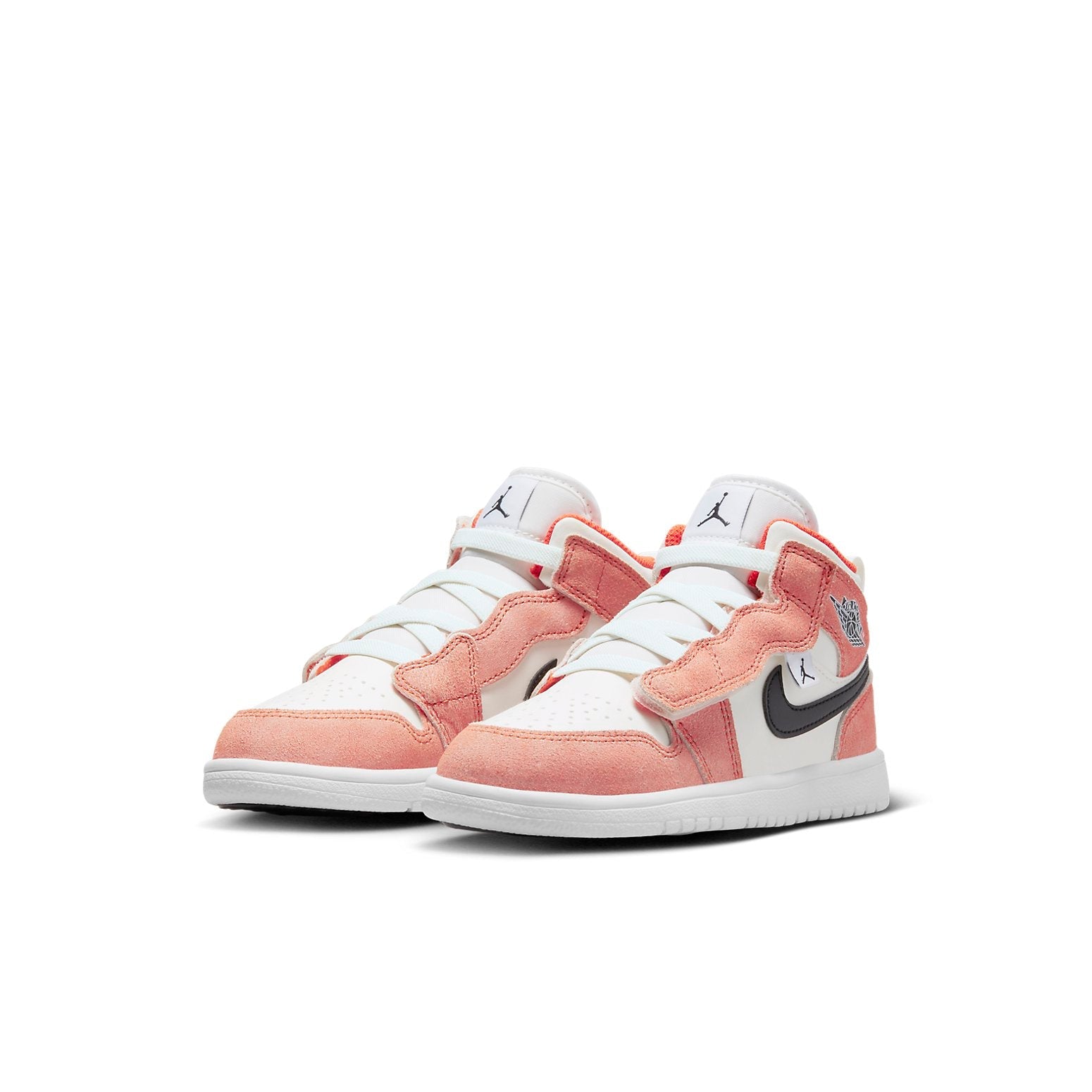 (PS) Air Jordan 1 Mid ALT SE 'Team Orange Sail White' DZ4470-800