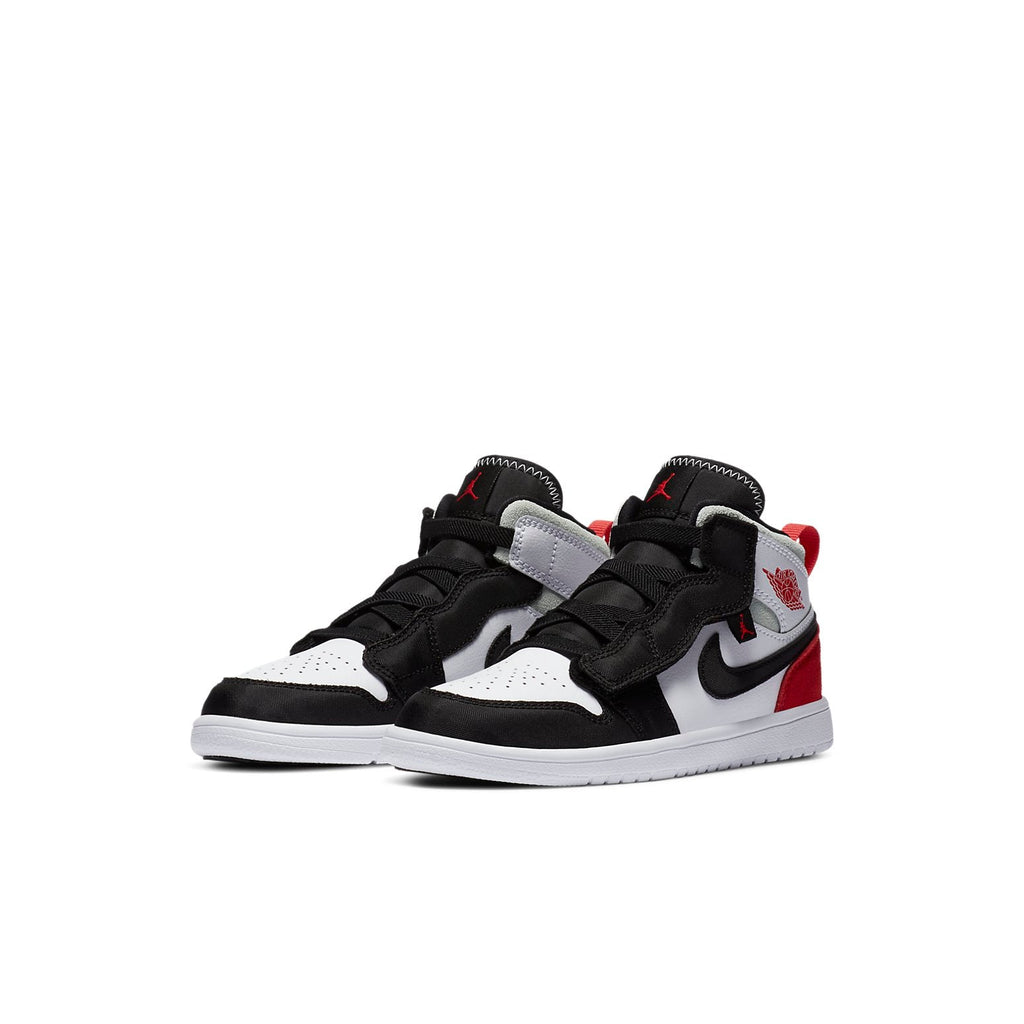 (PS) Air Jordan 1 Mid ALT 'Red Black Toe' AR6351-100