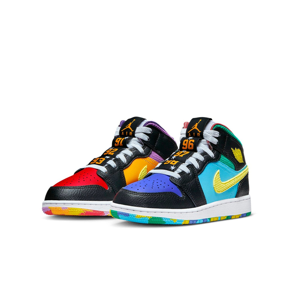 (GS) Air Jordan 1 Mid GS 'Six Championships' FD1317-007
