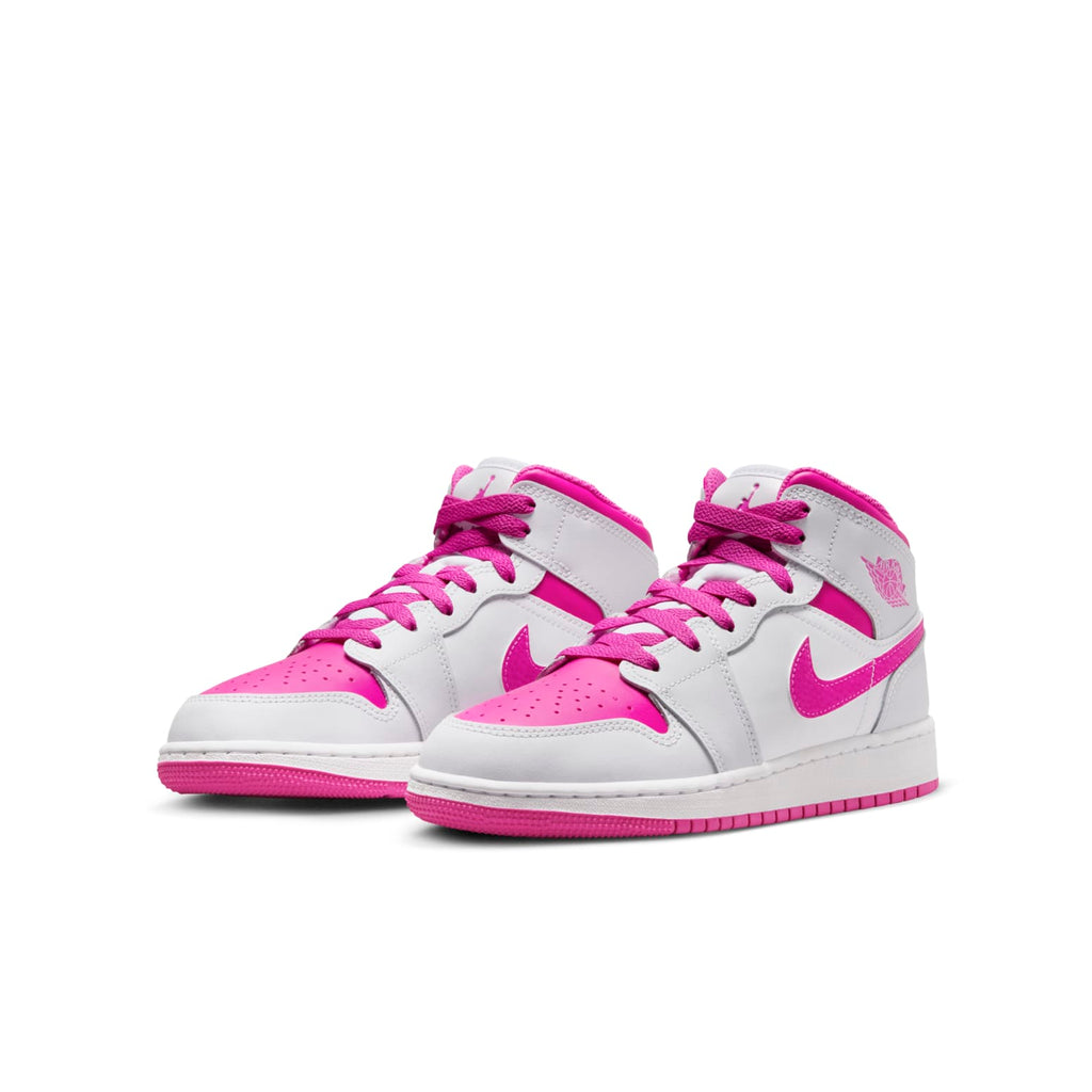 (GS) Air Jordan 1 Mid 'Fire Pink' FD8780-500