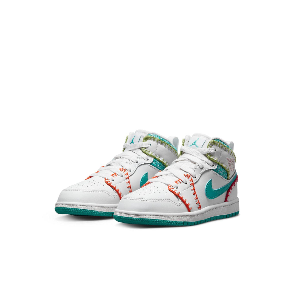 (PS) Air Jordan 1 Mid SE 'Multi Knit' DM9648-100