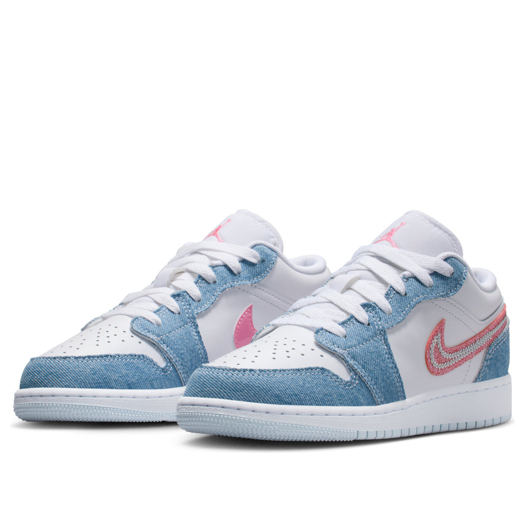 (GS) Air Jordan 1 Low SE 'Denim Sequin' HQ2001-400