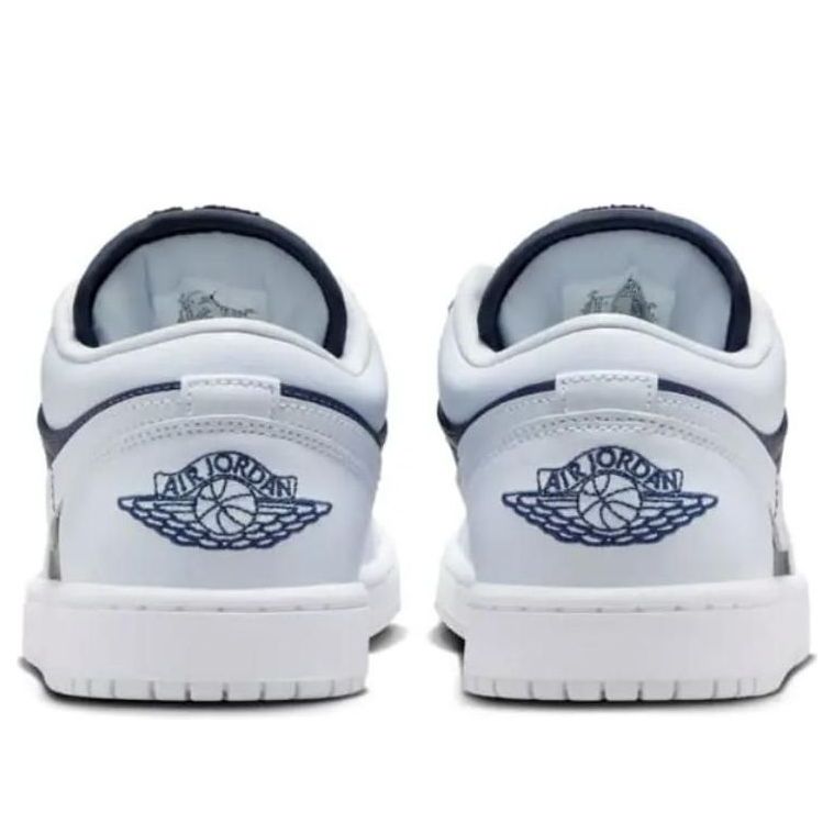 (WMNS) Air Jordan 1 Low SE 'Football Grey White Gym Red Midnight Navy' FZ8778-044