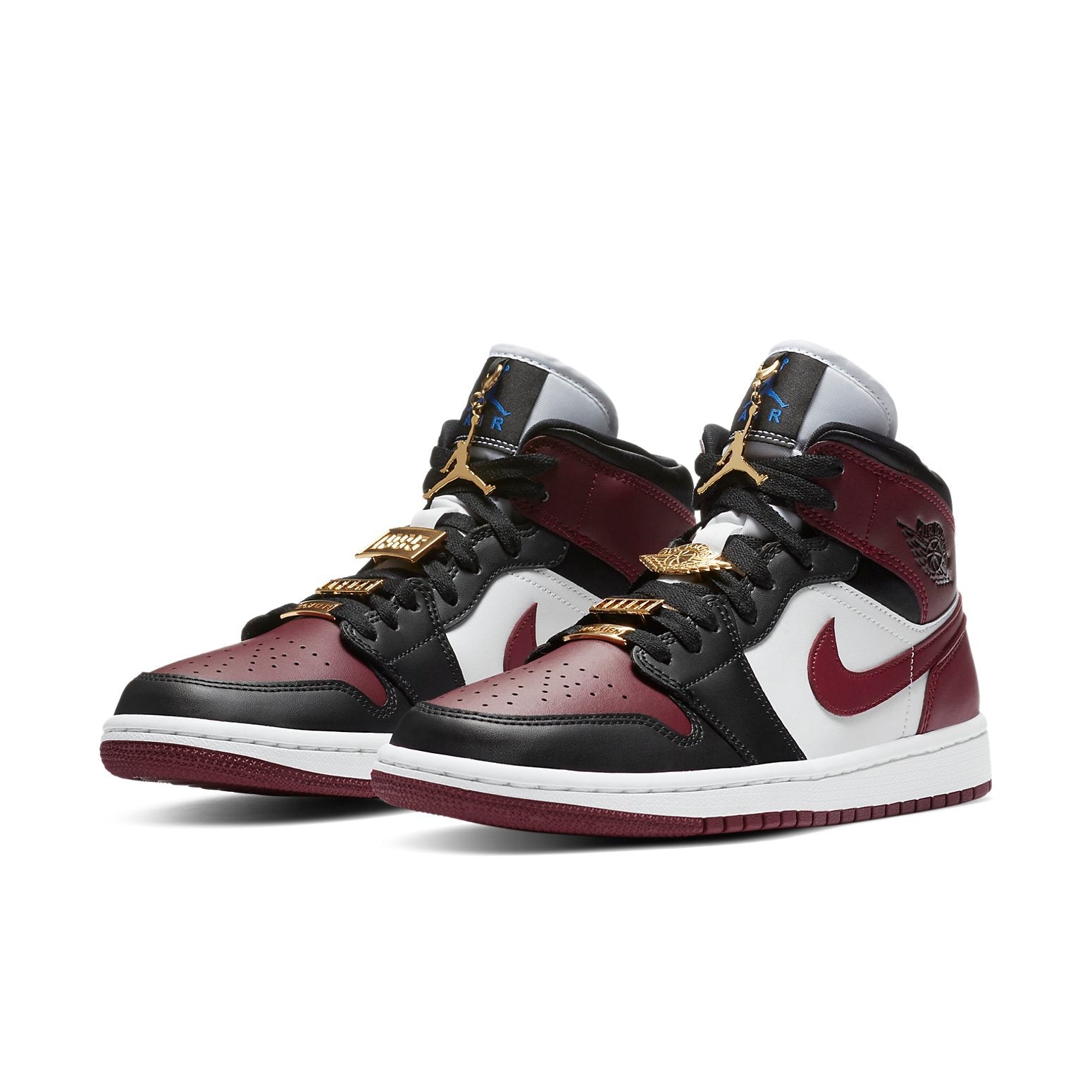 (WMNS) Air Jordan 1 Mid SE 'Gold Pendants' CZ4385-016