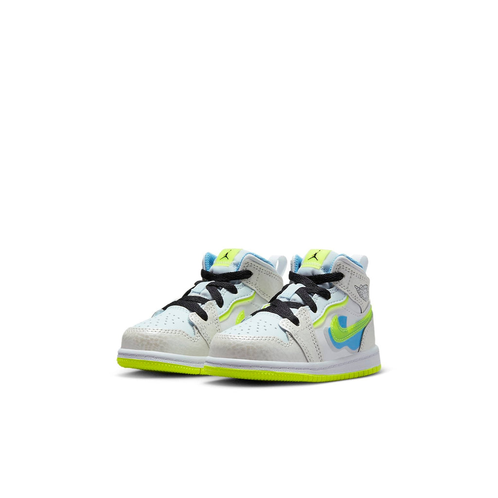 (TD) Air Jordan 1 Mid SE 'Warped Swoosh' DV1322-017