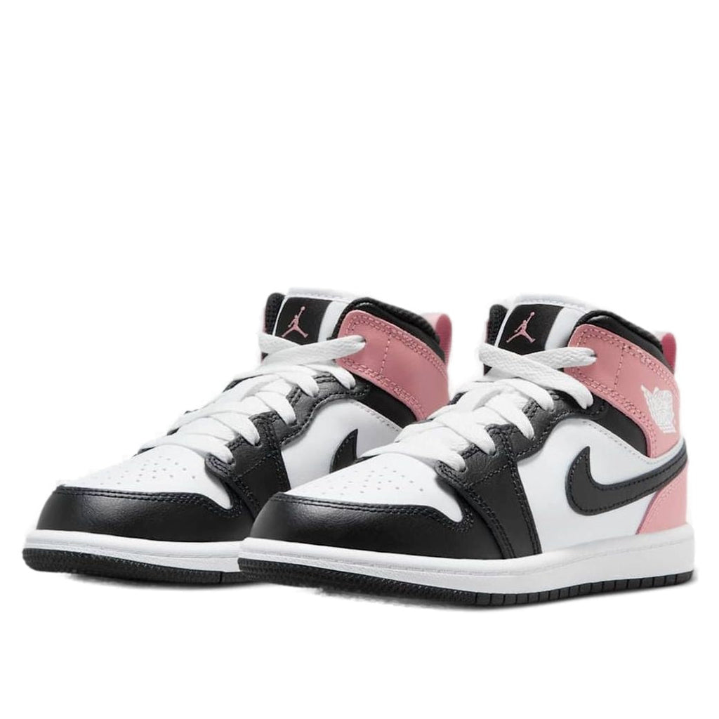 (PS) Air Jordan 1 Mid 'White Rust Pink Black' DQ8424-100