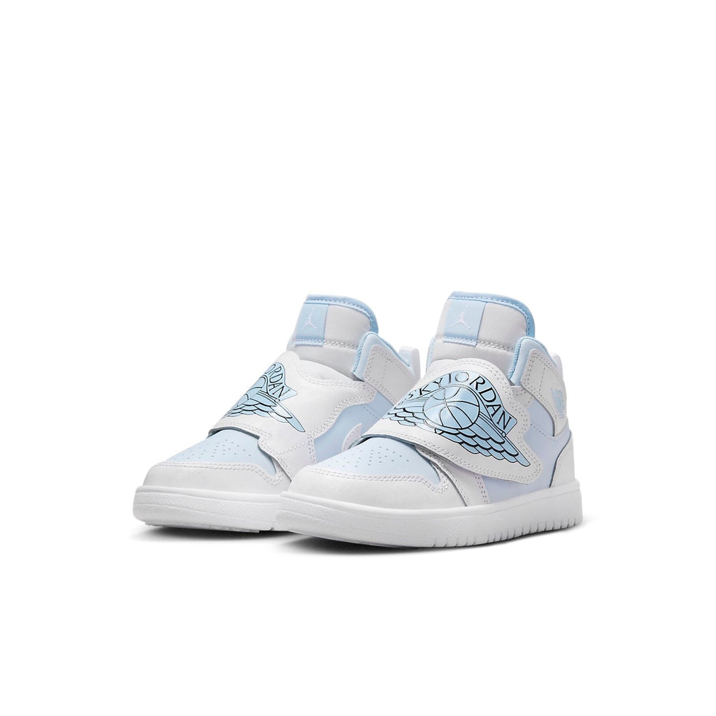 (PS) Air Jordan 1 Mid ' White BLue' BQ7197-411